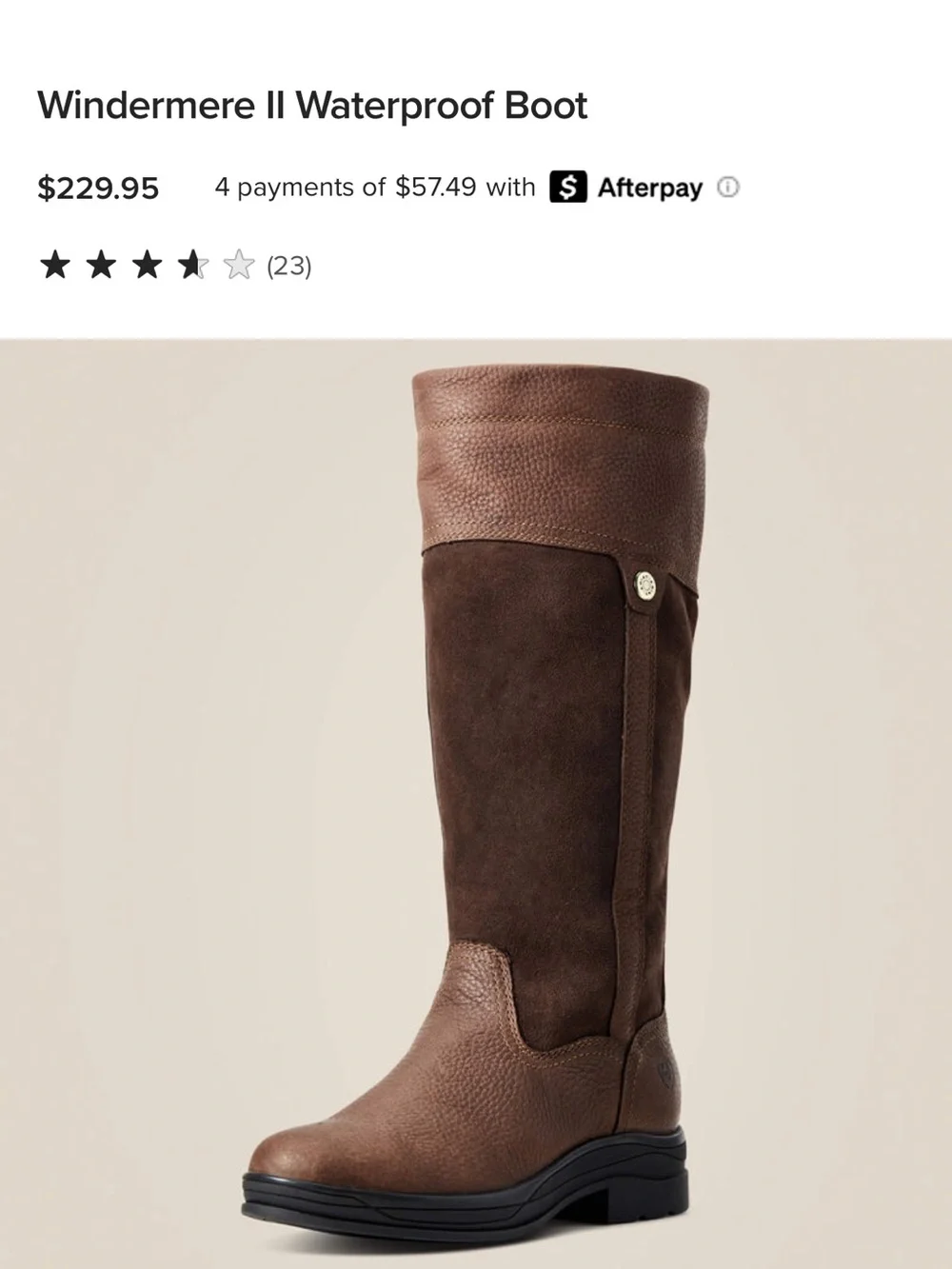 Ariat Windmere II waterproof boots